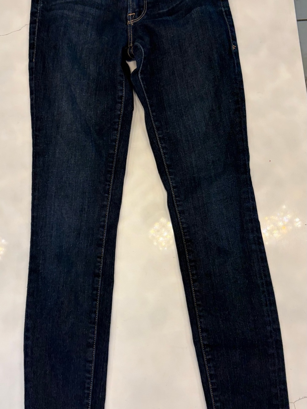 Frame Denim Dark Blue Skinny Jeans
